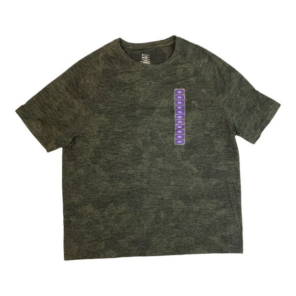 Member's Mark Other - Member's Mark Men's Raglan Sleeve Work It Out Active Tee - Olive Green Camo